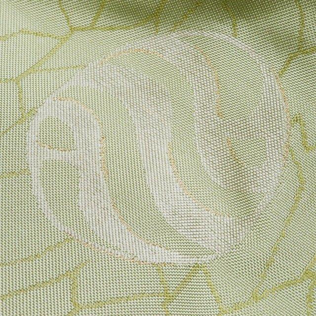 袋帯 中古 リサイクル 正絹 カジュアル 仕立て上がり 六通 洛風林 黄浅  