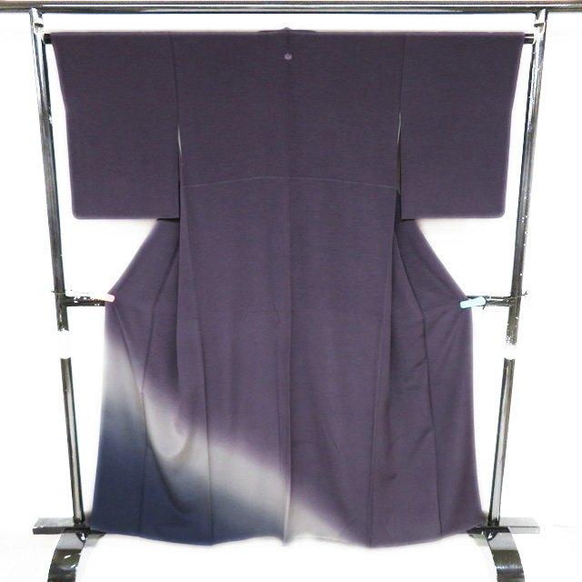 色留袖 着物 中古 紋付 一つ紋 銀花仙 暈し ぼかし 滅紫色 多色 身丈159.5cm 裄65cm M きもの北條 A1117-11 色留袖 着物 中古 紋付 一つ紋 銀花仙 暈し ぼかし 滅紫色 多色 身丈