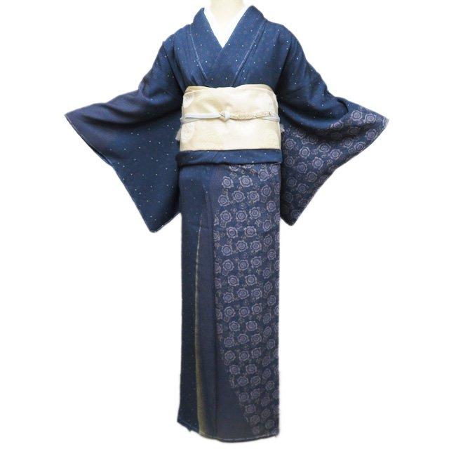 訪問着 着物 未使用 正絹 袷 フォーマル 花模様 褐返色 多色 金 身丈159cm 裄65cm M きもの北條 A1135-7 訪問着 着物 未使用 正絹 袷 フォーマル 花模様 褐返色 多色 金 身丈