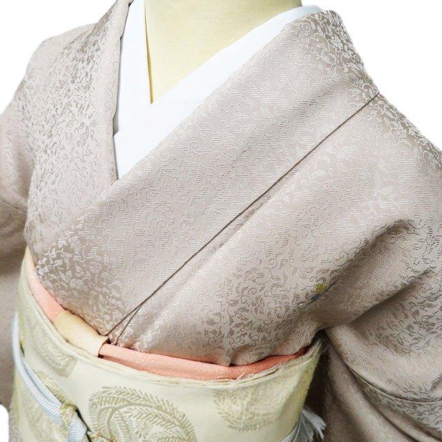訪問着 付下げ お召し 着物 中古 正絹 袷 フォーマル 刺繍 地