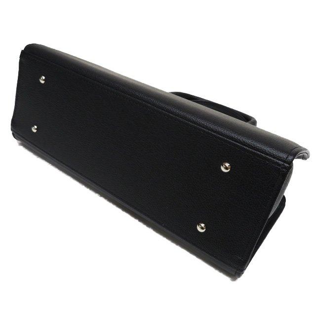 バッグ 草履 2点セット 和装小物 新品 23cm Mサイズ 葡萄模様 黒色