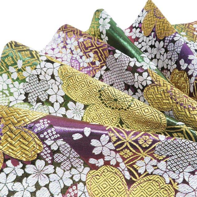 袋帯 振袖用 中古 リサイクル 正絹 フォーマル 仕立て上がり 六通 花模様 桜 箔糸 銀通し 黒色 銀 きもの北條 A1159-9 袋帯 振袖用 中古 リサイクル 正絹 フォーマル 仕立て上がり 六通 花