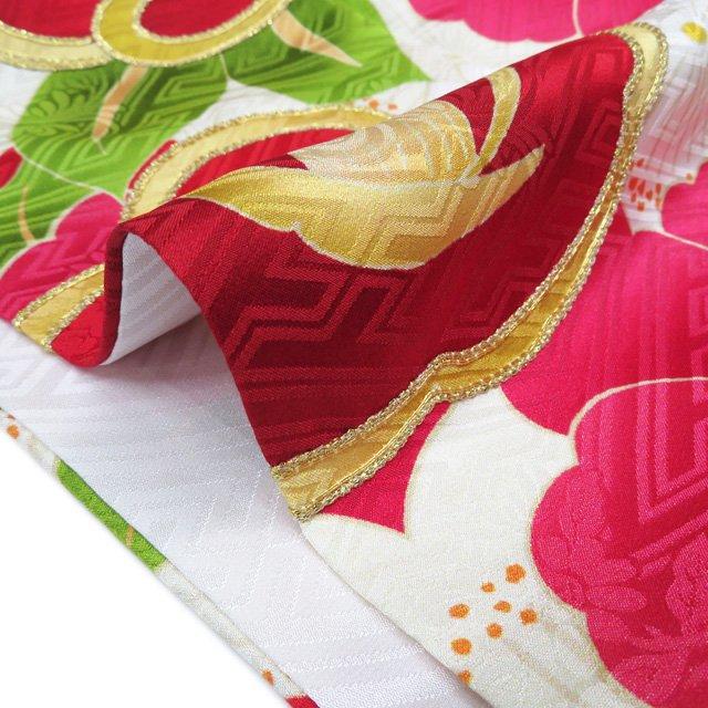 特選 付下げ 付け下げ 訪問着 着物 未使用 袷 金駒刺繍 蘇州刺繍 独楽 地模様 桜 淡黄蘗色 身丈165cm 裄68cm L トール きもの北條 A1338-9 銀座【B-4117】変わり絽 蘇州刺繍 付下げ 鶸茶色 藤の図（反端付