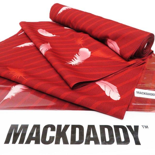 夏物 反物 小紋 浴衣 着物 未仕立て 新古品 セオアルファ カジュアル MACKDADDY 羽模様 茜色 多色 きもの北條 A1173-13 夏物 反物 小紋 浴衣 着物 未仕立て 新古品 セオアルファ カジュアル