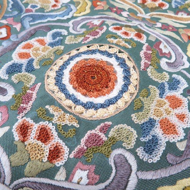 蘇州刺繍袋帯反物未仕立て