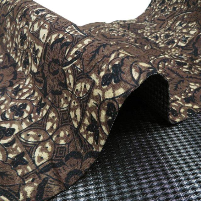 袋帯 中古 リサイクル 正絹 カジュアル 仕立て上がり 六通 バティック batik 植物文様 茶系色 多色 きもの北條 A1199-14 袋帯 中古 リサイクル 正絹 カジュアル 仕立て上がり 六通 バティック