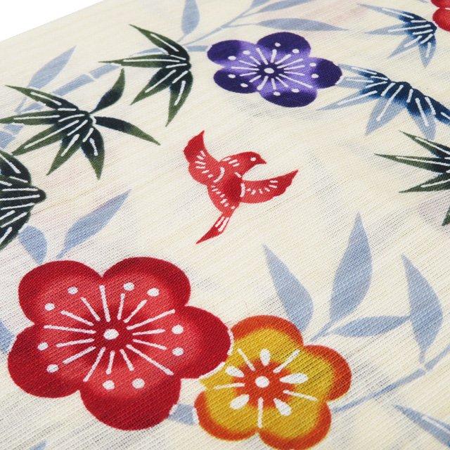 【未使用品】竺仙 ゆかた 反物 未仕立て 鳥 未使用品】竺仙 ゆかた 反物 未仕立て 鳥 未使用品】竺仙 ゆかた