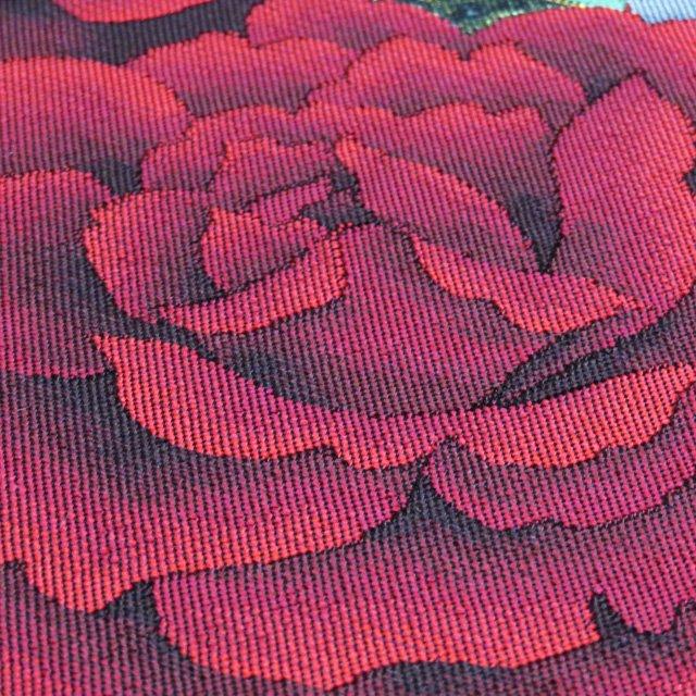 特選 袋帯 中古 リサイクル 正絹 フォーマル 仕立て上がり 六通 花の図 薔薇 引箔 多色 金 きもの北條 A1223-6 特選 袋帯 中古 リサイクル 正絹 フォーマル 仕立て上がり 六通 花の図