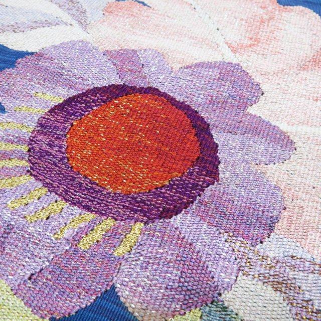 袋帯 中古 リサイクル 正絹 未仕立て お太鼓柄 西陣織 証紙付き 山鹿