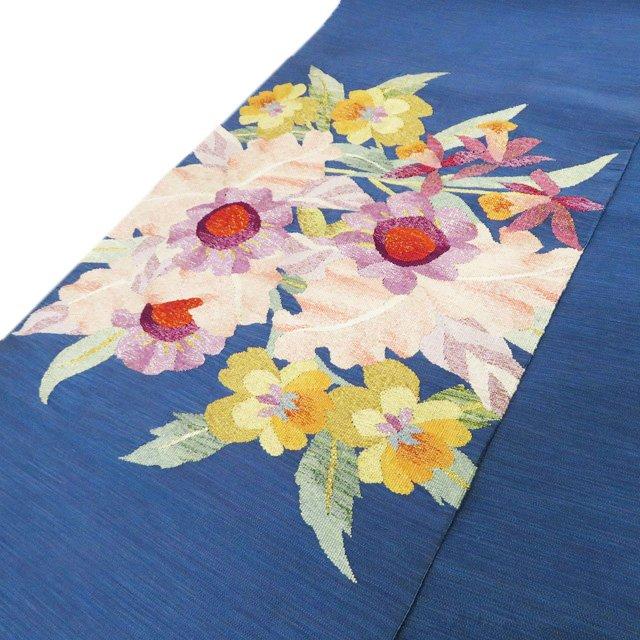 袋帯 中古 リサイクル 正絹 未仕立て お太鼓柄 西陣織 証紙付き 山鹿