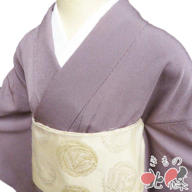 超美品 正絹 袷 着物 小紋 セミアンティーク レトロ 163 鮮やか