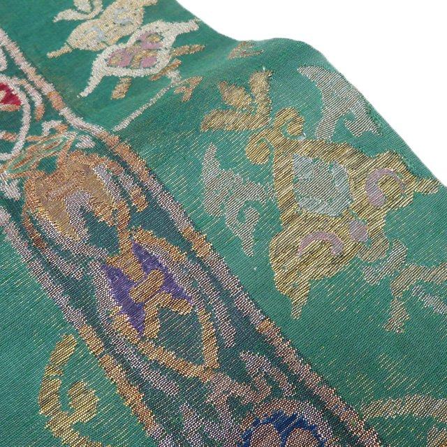 袋帯 中古 リサイクル 正絹 紬地 カジュアル 仕立て上がり 六通 帯屋