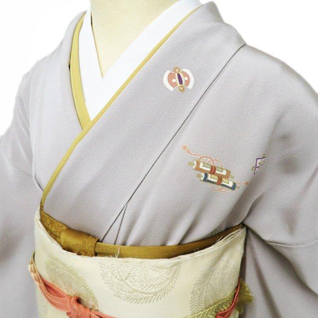 特選 付下げ 付け下げ 訪問着 着物 未使用 正絹 袷 紋付き 金駒刺繍 
