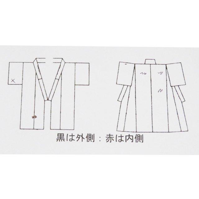 特選 夏物 宮古上布 夏着物 着物 中古 苧麻 カジュアル 濃紺色 身丈149.5cm 裄61cm SA きもの北條 A1347-9の画像