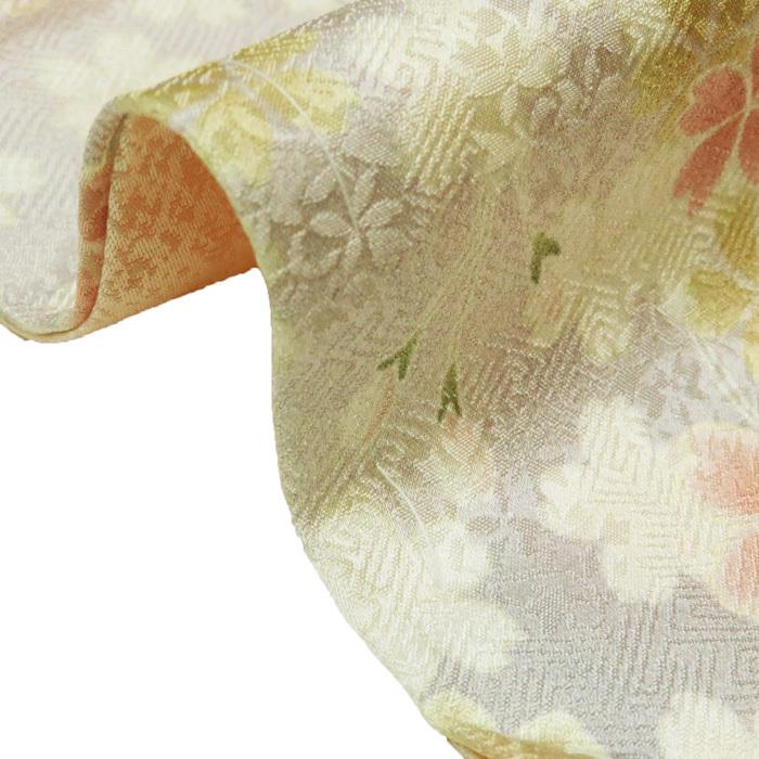 20％OFF】 ☆きもの北條☆ 金駒刺繍入り 雪輪文と四季の花々 仮絵羽 