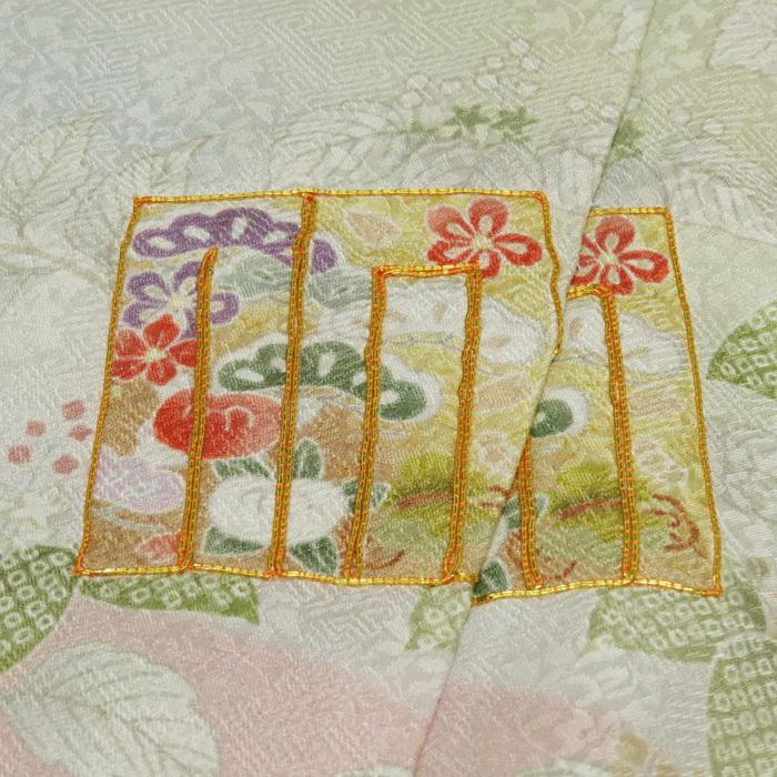 20％OFF】 ☆きもの北條☆ 金駒刺繍入り 源氏香と四季の花 仮絵羽 A268 