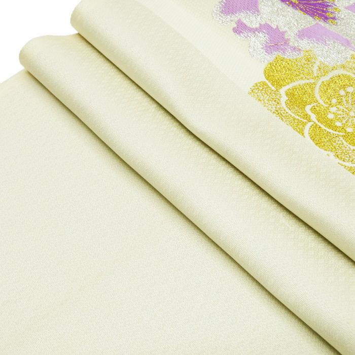 FINAL PRICE】 ☆きもの北條☆ 振袖用 花模様 リサイクル 着物 成人式 