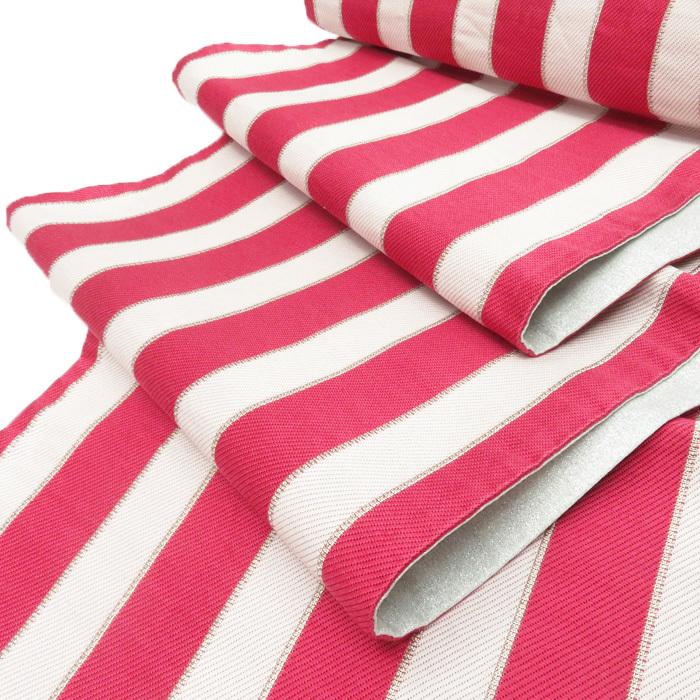 袋帯 ☆きもの北條☆ 振袖用 縞模様 リサイクル 着物 成人式 結婚式 ...