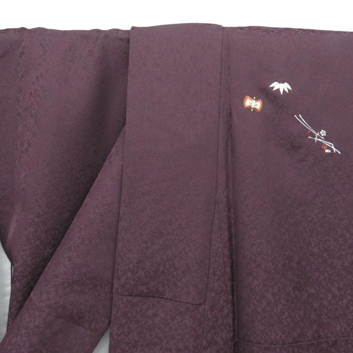 ★きもの北條★ 松竹梅の図　宝尽くし　刺繍　静かな気品薫る装いに　トール　似紫色　訪問着　A696-9 L【新品】の画像
