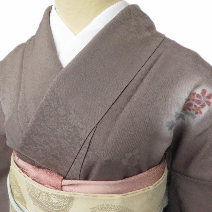 FINAL PRICE】 ☆きもの北條☆ 特選 夾纈染め 花の図 付下げ 付け下げ  