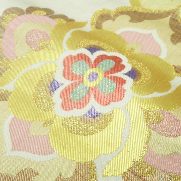 ☆きもの北條☆ 洛風林 華文に鳳凰 落ち着いた気品感じる一条 箔糸 素  