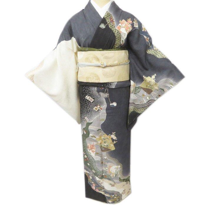 お得なクーポン配布中】 江戸小紋 高津良治 万筋 桃色 K-3862 着物