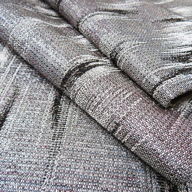 ☆きもの北條☆ 特選 京都 千尋庵 全通 箔糸煌めくモダンな逸品 銀色  