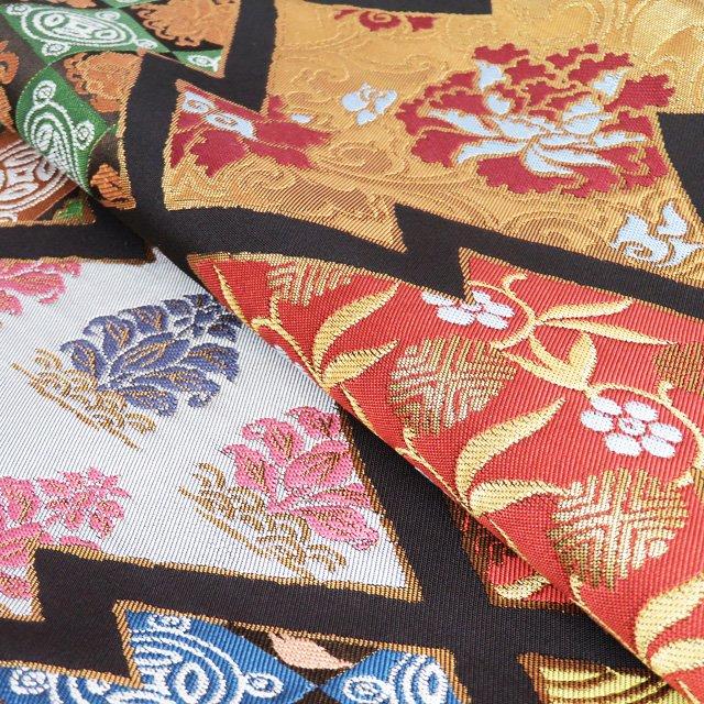 ☆きもの北條☆ 特選 川島織物 松皮菱取り 名物裂文様 格調高い華やぎ  