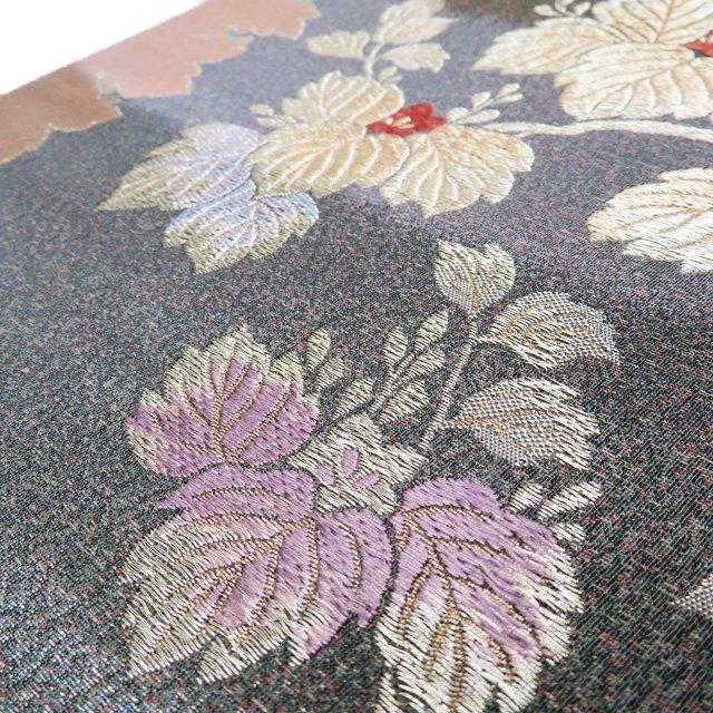 ☆きもの北條☆ 西陣織 証紙付き 古都乃桐並木 煌めきに満ちた逸品  