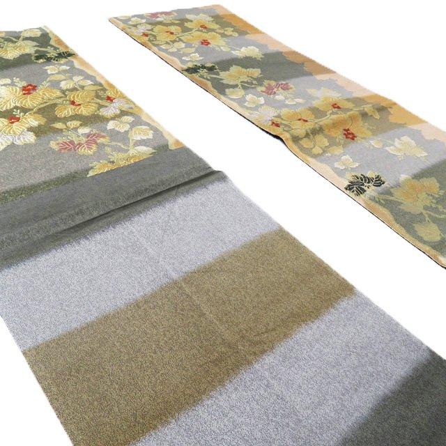 ☆きもの北條☆ 西陣織 証紙付き 古都乃桐並木 煌めきに満ちた逸品  