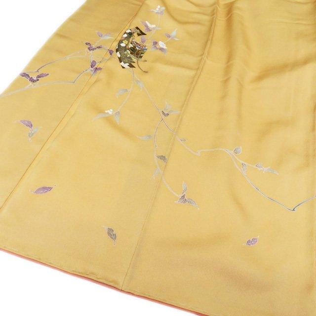 特選 付下げ 付け下げ 訪問着 着物 未使用 袷 フォーマル 螺鈿 花の図  