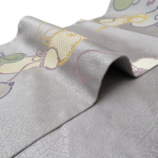 袋帯 中古 リサイクル 正絹 フォーマル 仕立て上がり 六通 草木染 瓢箪  