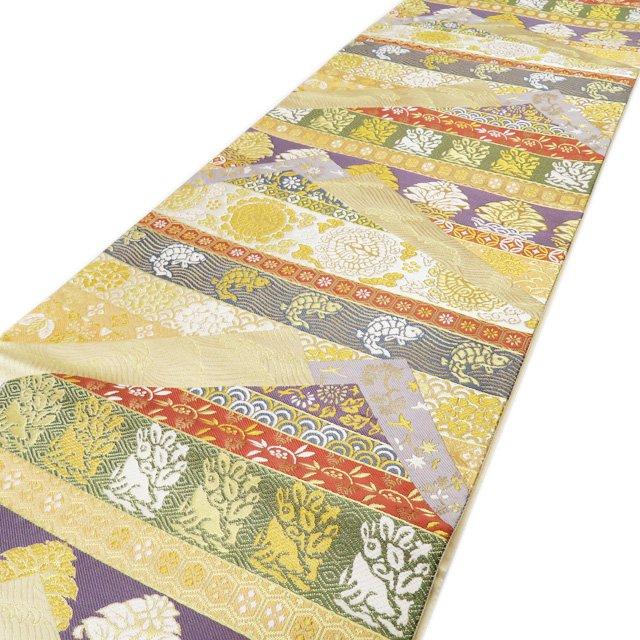 淡色 道長取り 古典柄 六通 袋帯 フォーマル 未使用 各種お値引対象外 楽天市場】袋帯 単品 正絹 六通柄 未使用 仕立て付き フォーマル 六通