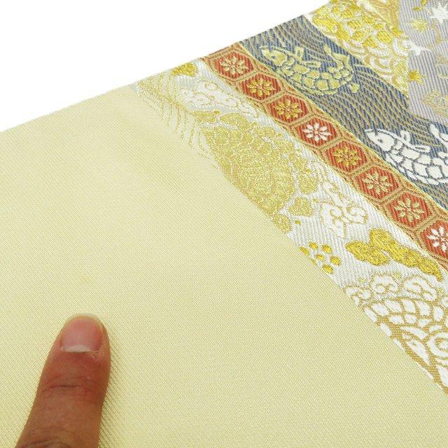 FINAL PRICE ／ 袋帯 中古 リサイクル フォーマル 六通 横段模様 名物