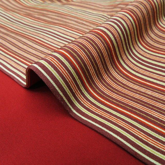 FINAL PRICE ／ 小紋 着物 中古 リサイクル 正絹 袷 カジュアル 縦縞