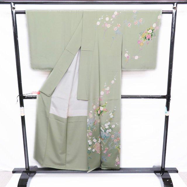 FINAL PRICE ／ 訪問着 着物 中古 正絹 フォーマル 作家物 落款 和本と