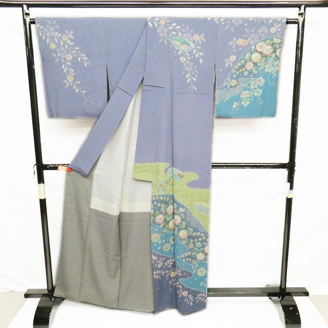 FINAL PRICE ／ 特選 訪問着 中古 正絹 袷 フォーマル 落款 そごう扱い