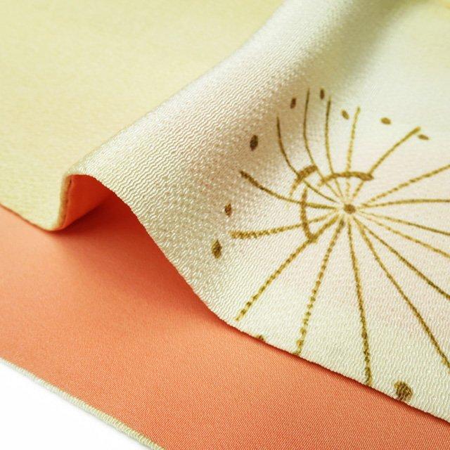 特選 小紋 着物 中古 正絹 カジュアル 銀座 伊勢由 たとう紙付き 縮緬  