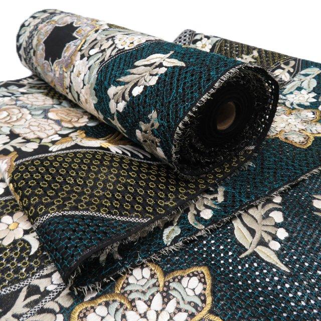 特選 反物 帯 新古品 未仕立て 正絹 フォーマル 汕頭刺繍 特選 反物 帯 新古品 未仕立て 正絹 フォーマル 汕頭刺繍