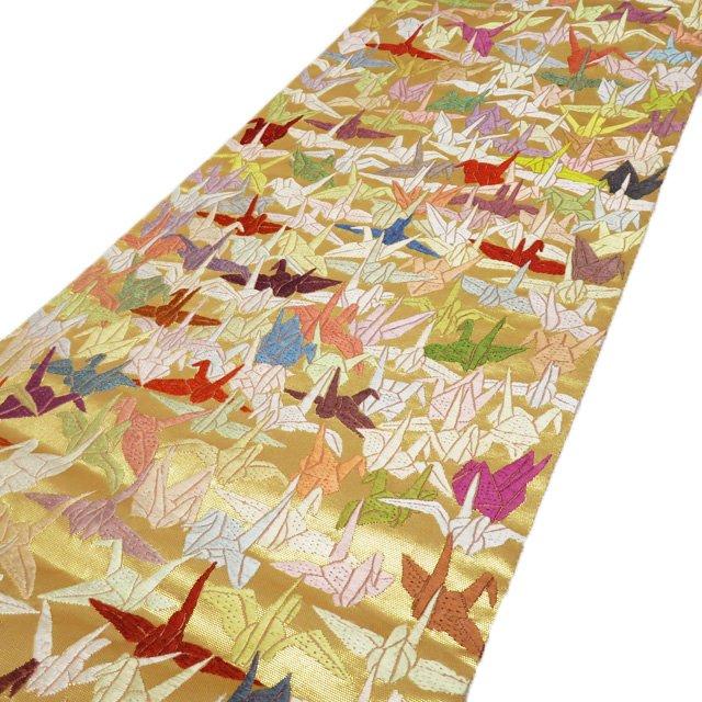 特選 袋帯 中古 正絹 リサイクル フォーマル 仕立て上がり 全通 山口  