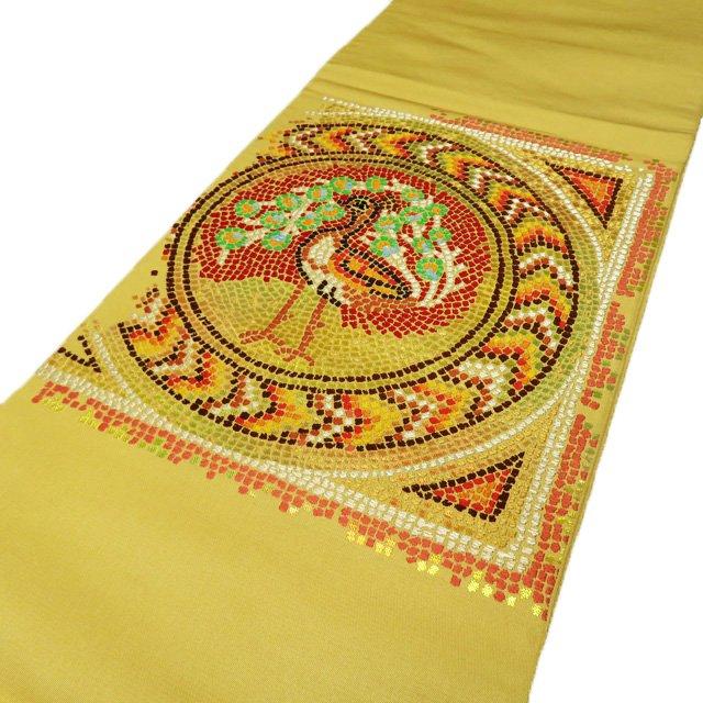 特選 袋帯 中古 リサイクル フォーマル 仕立て上がり お太鼓柄 た  