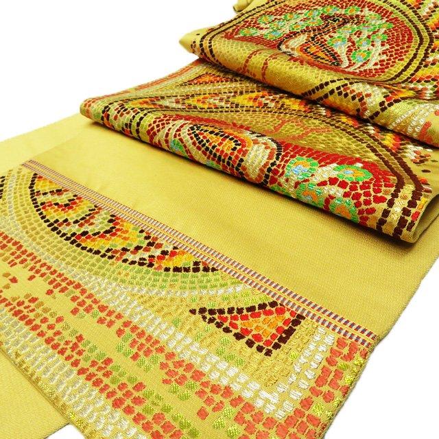 特選 袋帯 中古 リサイクル フォーマル 仕立て上がり お太鼓柄 た  