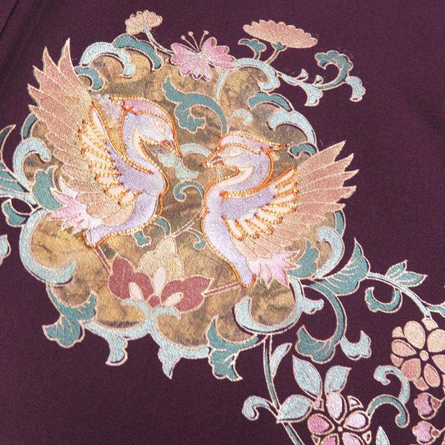 ［訪問着］中古美品　スワトウ刺繍　K-316 訪問着］中古美品 スワトウ刺繍 K-316 2276］訪問着 美品 汕頭刺繍