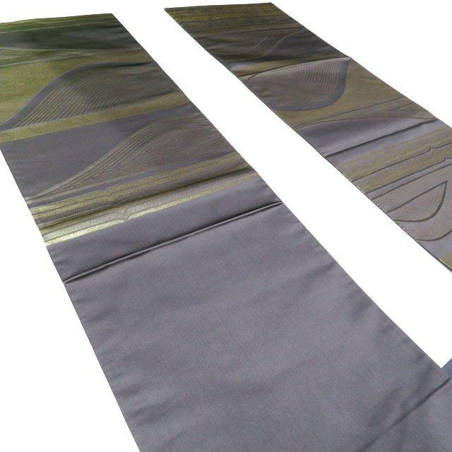 袋帯 未使用 正絹 フォーマル 仕立て上がり 六通 西陣 澤屋重兵衛 箔糸  