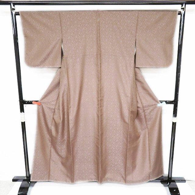 FINAL PRICE ／ 特選 お召し 御召 着物 中古 紋付 作家物 落款 地模様
