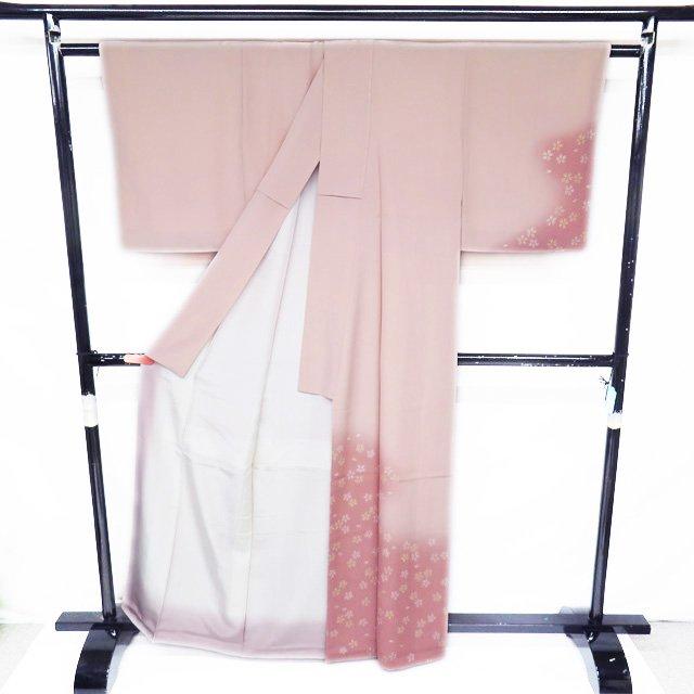 付下げ 付け下げ 訪問着 着物 未使用 正絹 袷 花模様 桜 ぼかし 付下げ 付け下げ 訪問着 着物 未使用 正絹 袷 花模様 桜 ぼかし