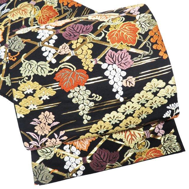 袋帯 中古 リサイクル 正絹 フォーマル 仕立て上がり 六通 能衣唐織  