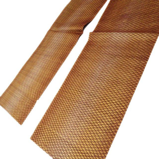 夏物 袋帯 中古 リサイクル 正絹 カジュアル 仕立て上がり お太鼓柄 波