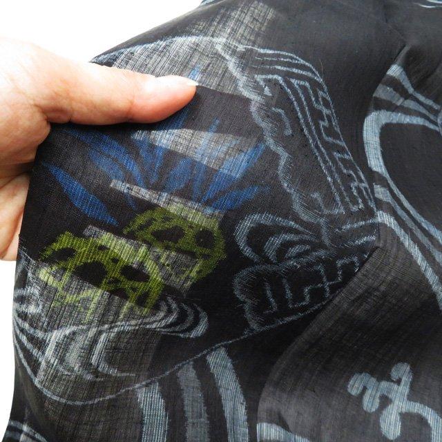 夏物 宮古上布 着物 中古 苧麻 身丈155cm SA A992-6