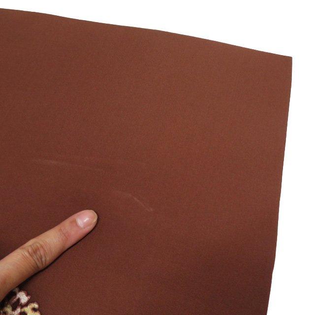 作り帯 付け帯 つけ帯 中古 リサイクル 正絹 仕立て上がり 塩瀬 本加工 動物文様 茶色 多色 きもの北條 A996-11 作り帯 付け帯 つけ帯 中古 リサイクル 正絹 仕立て上がり 塩瀬 本加工